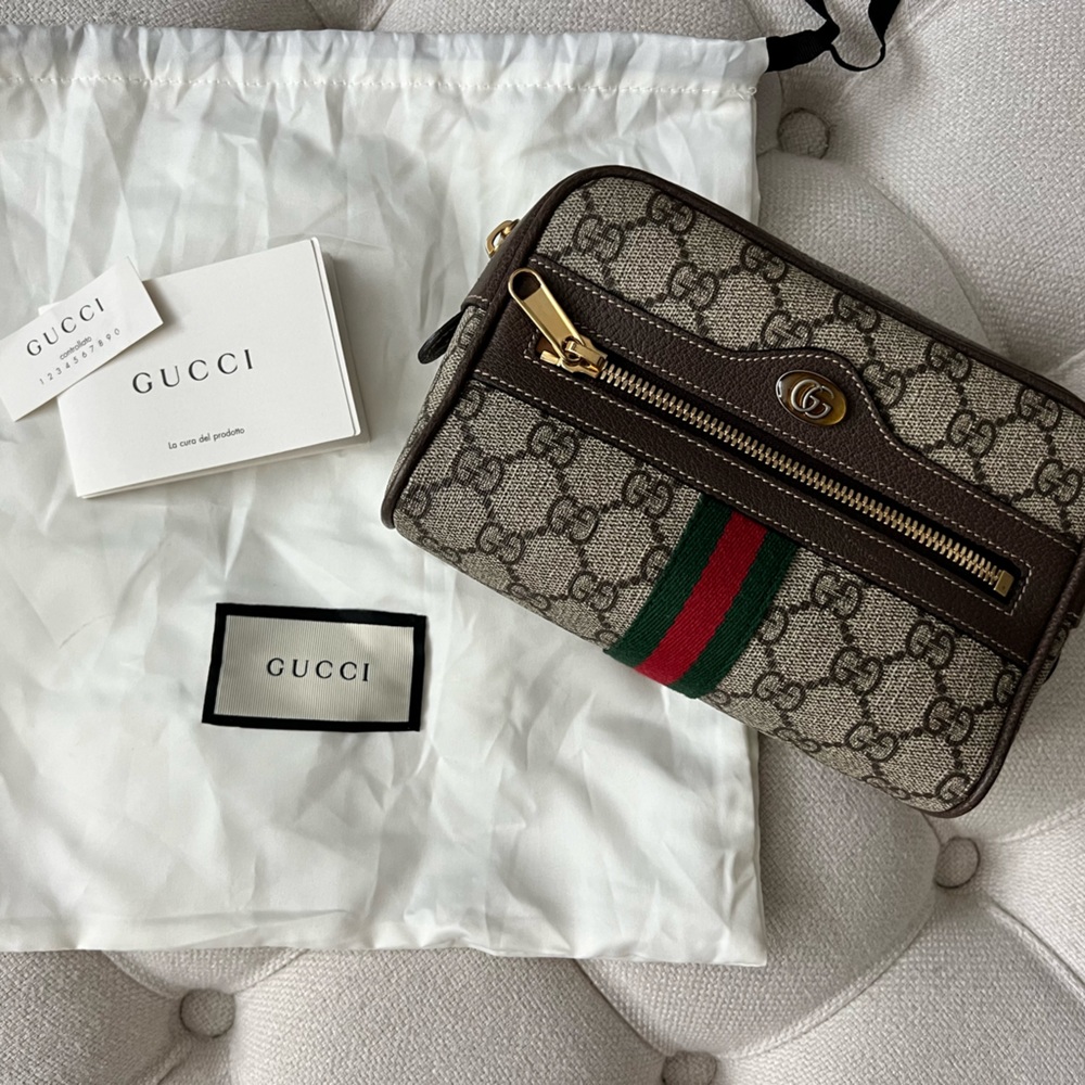 Gucci Supreme GG Ophidia Belt Bag